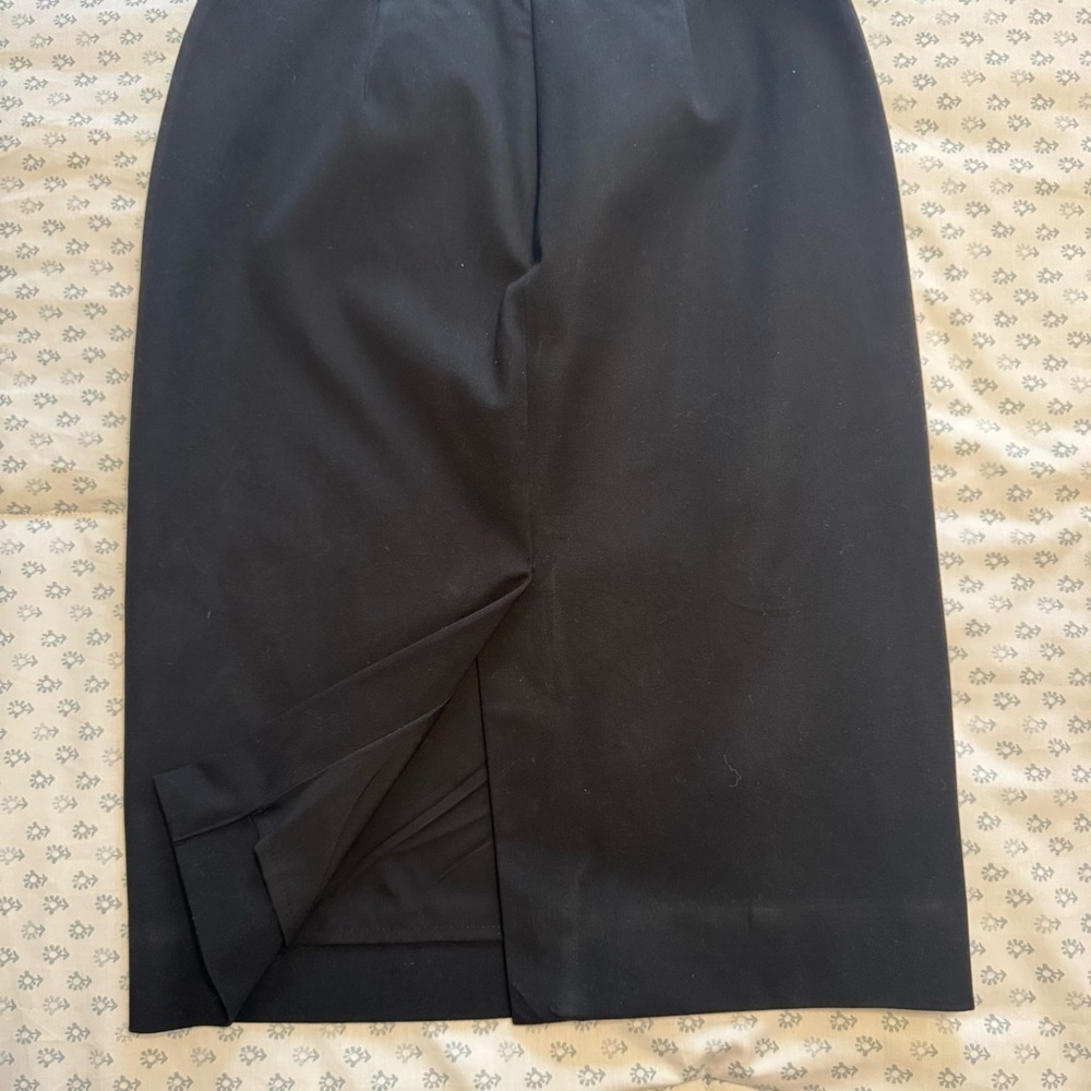 J. Crew Black Women's No. 3 Pencil Skirt Size 4P - Picture 5 of 6